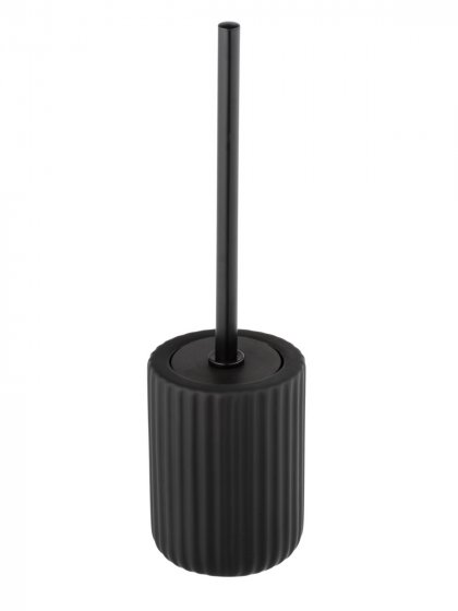 Keramik WC-Garnitur Mod. Belluno Schwarz, mit Soft-Touch Oberfläche 