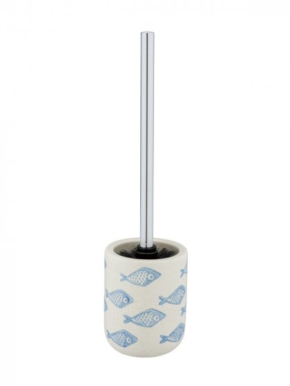 WC-Garnitur Mod. Aquamarin Keramik, handbemalt 