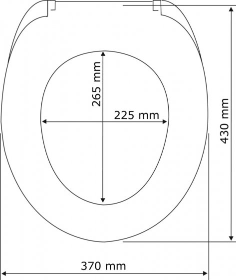 WC-Sitz Mod. Wenge, mit Absenkautomatik