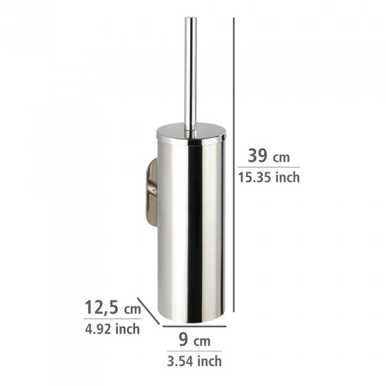 Turbo-Loc® WC-Garnitur Mod. Orea Shine geschlossen , Befestigen ohne bohren 