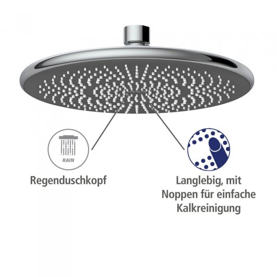 Regenduschkopf Watersaving, Ø 22,5 cm
