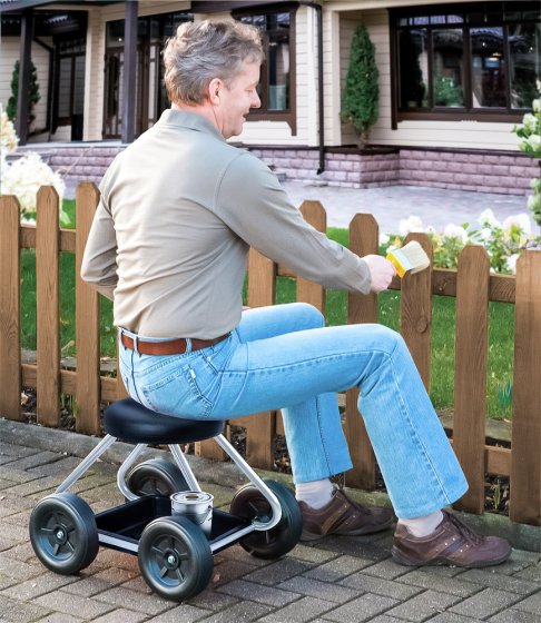 Rollsitz Mod. Secura, belastbar bis 130 kg 
