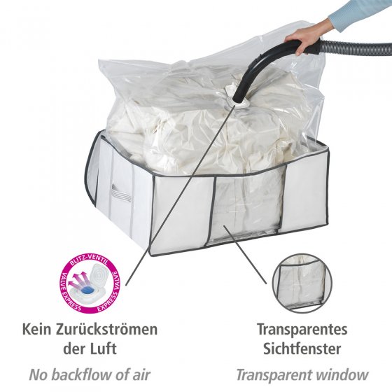 Vakuum Soft Box L, bis zu 75 % Platzersparnis