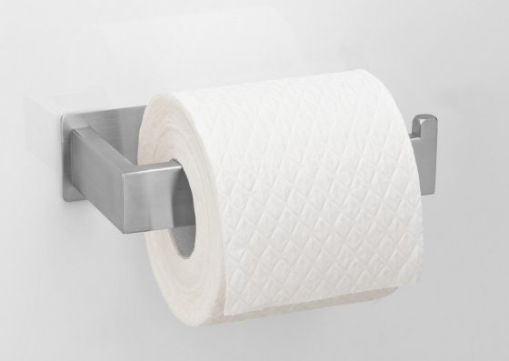 Turbo-Loc® Toilettenpapierhalter Mod. Genova Matt, Befestigen ohne Bohren mit Spezial-Klebepad