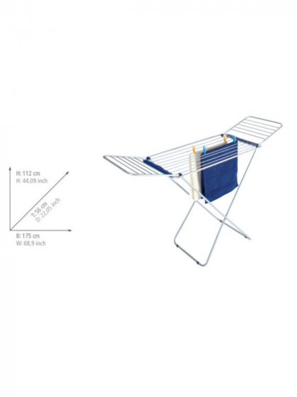 Flügel Wäschetrockner Mod. Wings, 16 m Trockenlänge 
