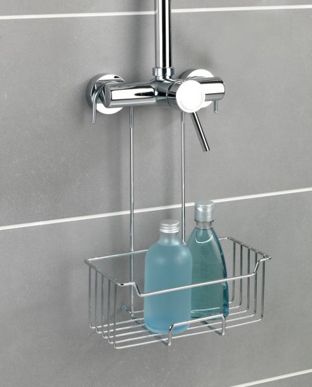 Thermostat-Dusch-Caddy Mod. Milo Edelstahl, rostfrei