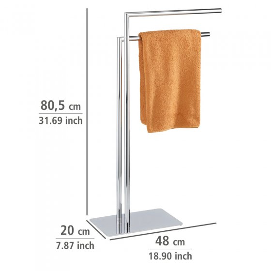 Handtuchständer Mod. Recco mit 2 Armen, Kleiderständer 