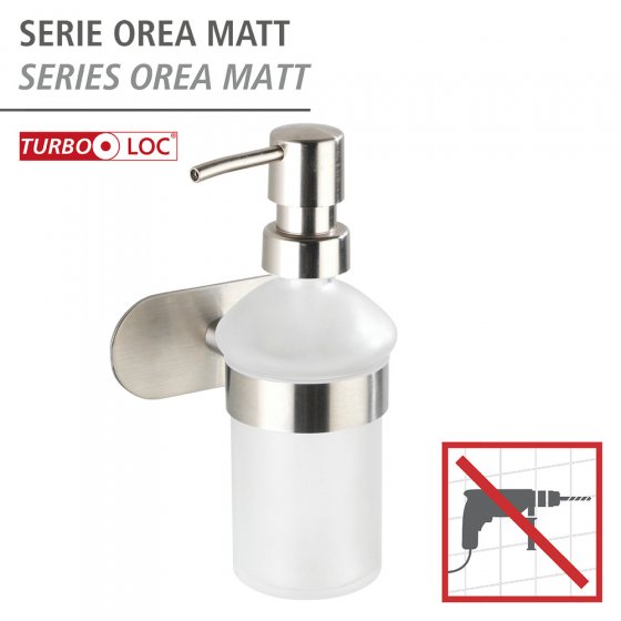 Turbo-Loc® Seifenspender Mod. Orea Matt, Befestigen ohne bohren 
