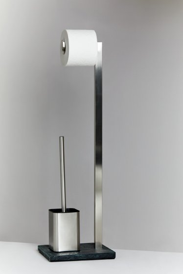 Stand WC-Garnitur Mod. Slate Rock Edelstahl, rostfrei