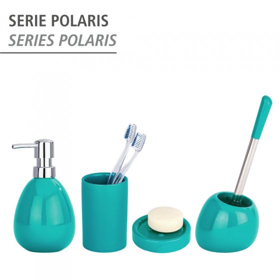 WC-Garnitur Mod. Polaris Petrol, aus hochwertiger Keramik