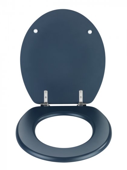 WC-Sitz Mod. Prima Dunkelblau matt, MDF 