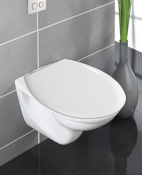 WC-Sitz Mod. Gubbio, aus antibakteriellem Duroplast
