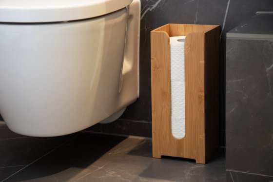 Toilettenpapierhalter Mod. Bambusa, aus Bambus 