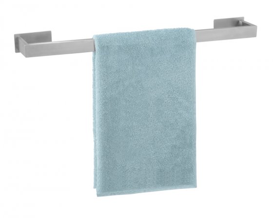Turbo-Loc® Badetuchstange Uno Mod. Genova Matt 60 cm, Befestigen ohne bohren mit Klebepad-System