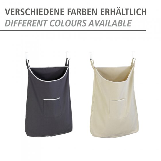 Über-Tür Wäschesammler Mod. Canguro Grau, 65 l