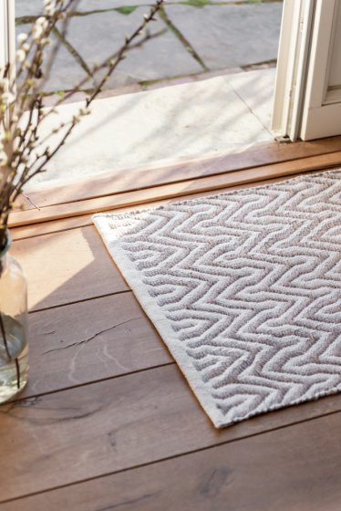 Badematte Mod. Altai, hergestellt aus recycelten PET-Flaschen (100 % Polyester)