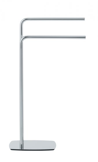 Handtuchständer Mod. Iria Chrom, mit 2 Handtuchstangen 
