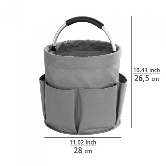 Universal Reinigungs-Caddy Anthrazit, platzsparend faltbar 