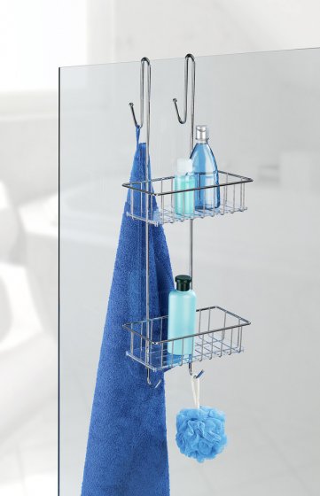 Duschcaddy Mod. Aldo 2 Etagen Edelstahl, rostfrei
