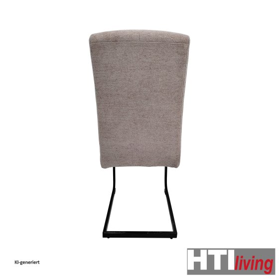 Schwingstuhl 4er Set Kinsey Braun 