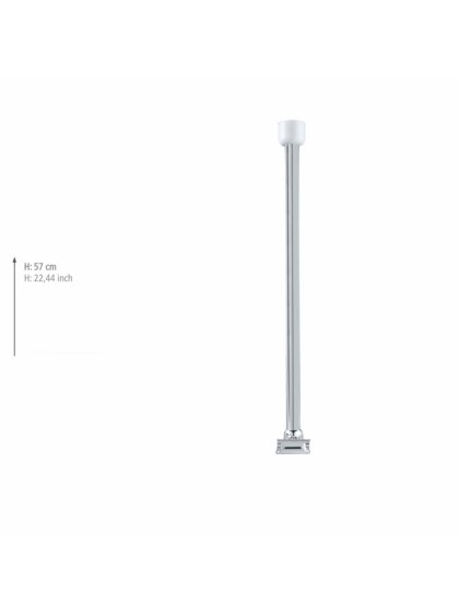 Deckenstütze für Teleskop-Duschstange Chrom, für Stangen mit Ø 2 / 2,5 cm 