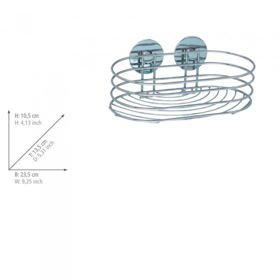 Turbo-Loc® Wandablage, Befestigen ohne bohren
