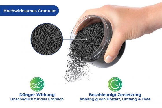 Wurzel-weg 300 g, 3er Set, Wurzelentferner 