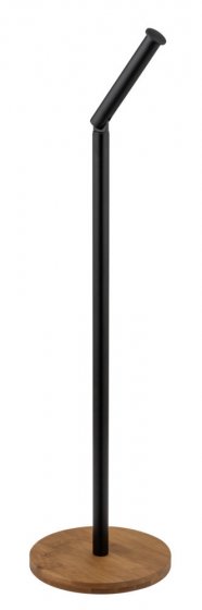 2-in-1 Stand Toilettenpapierhalter Mod. Serro, aus stabilem Bambus 