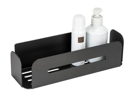 Turbo-Loc® Wandablage Mod. Bivio Black matt, aus Aluminium 