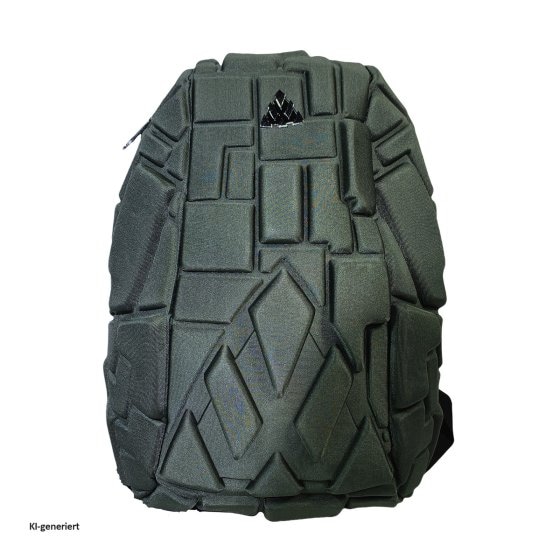 Stylischer Rucksack mit Hartschalen-Optik Ideal für Alltag, Schule und Reisen 