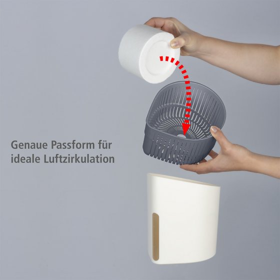 Raumentfeuchter Mod. Drop Weiß 2 x 1000 g, für Räume bis ca. 80 m³