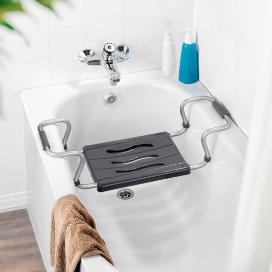 Badewannensitz Mod. Secura Silber, 120 kg Tragkraft