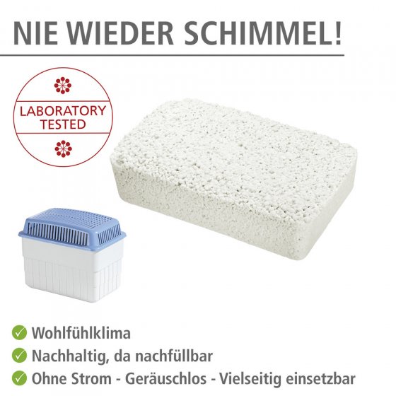 Feuchtigkeitskiller 1 kg Nachfüllpack 6er Set, Luftentfeuchter Nachfüllpack