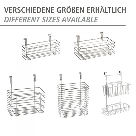 Küchenschrank Einhängregal Mod. Flexi, verchromtes Metall