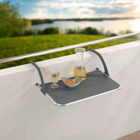 Balkon-Hängetisch 2in1, nutzbar als Wäschetrockner 