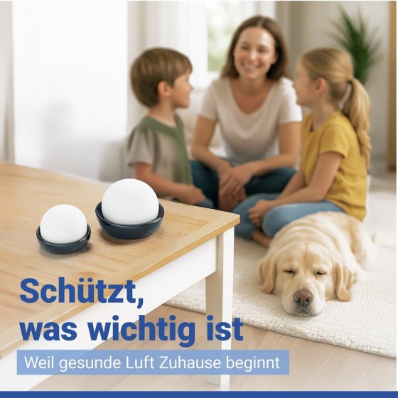 Luftbefeuchter Mod. Rondo 2er Set, dekorativ und dezent