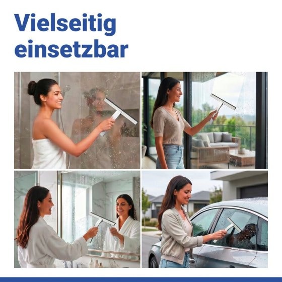Badezimmerwischer Mod. Gela, rostfrei 
