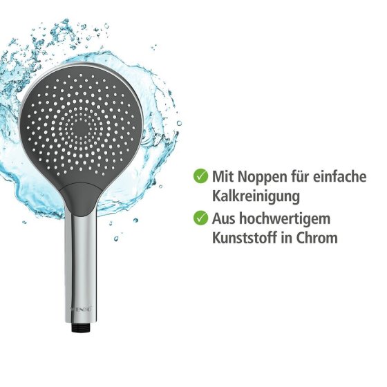 Duschkopf Chrom, Ø 12 cm 