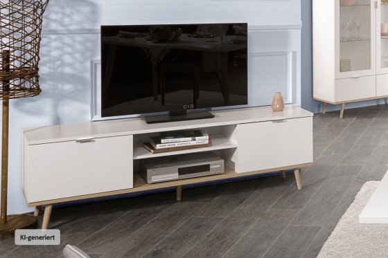 TV-Board Göteborg mit 4 Fächern 