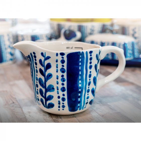 Milchkrug aus Keramik 800 ml Landhaus 