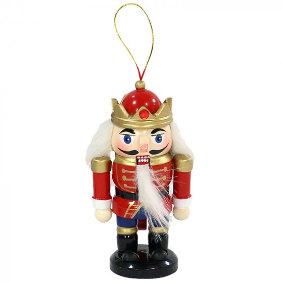 Holz Nussknacker 3er Set zum Anhängen 