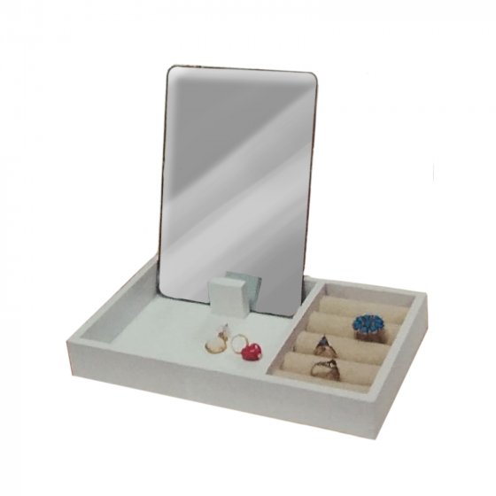 Schmuckaufbewahrung Viola mit Spiegel 