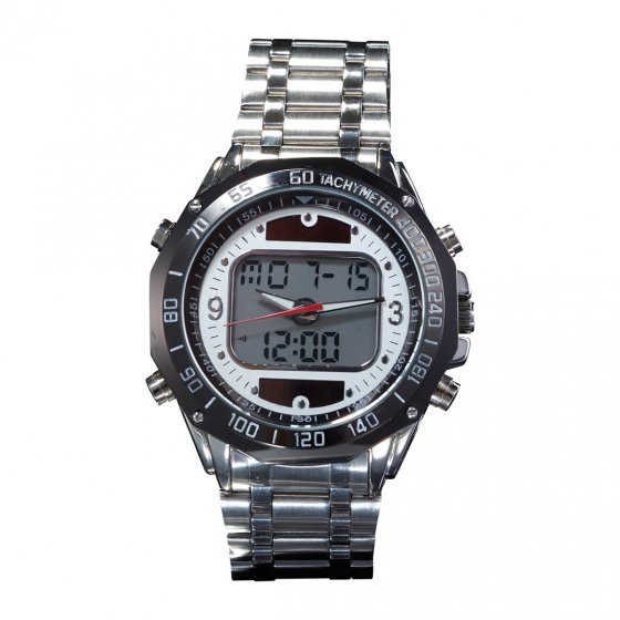 Ihr Geschenk: Multifunktions-Chronograph mit Solarzellen