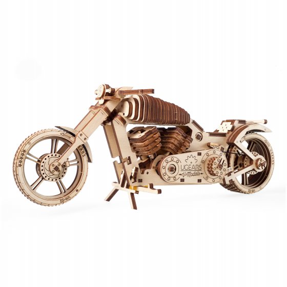 Holzmodell „Motorrad“ 