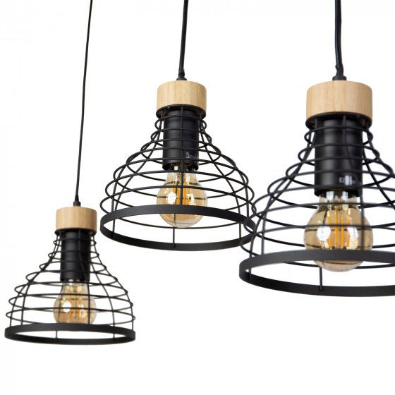 Pendelleuchte 3-flammig Espen 