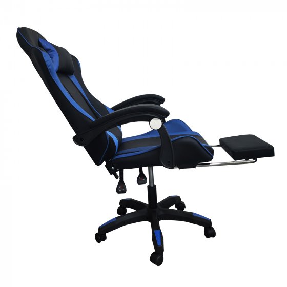 Schreibtischstuhl Krit Relax Schwarz-Blau 