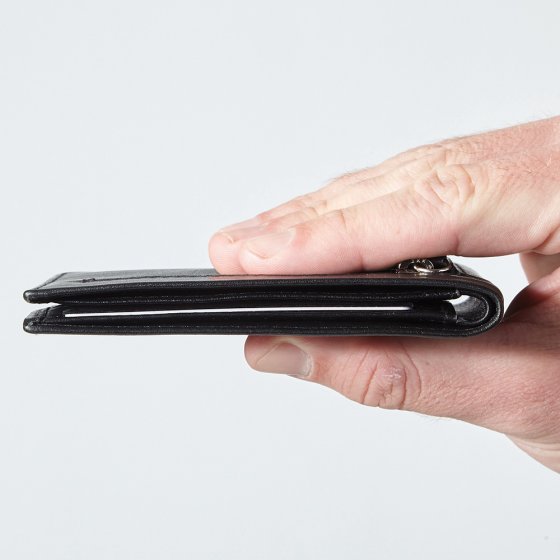 Leder-Geldbörse „Flat Wallet“