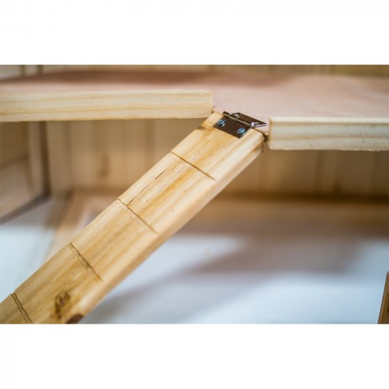 Hamsterkäfig aus Holz und Plexiglas Natur Pur für Ihren kleinen Nager 