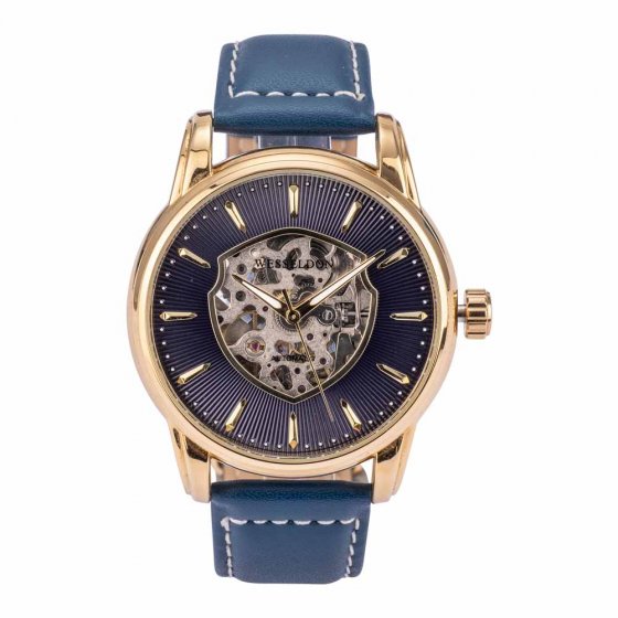Herren-Armbanduhr Wesseldon „Squelette Automatic” 