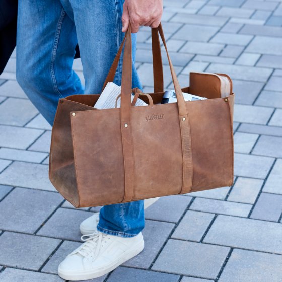 Universaltasche aus Rindsleder 